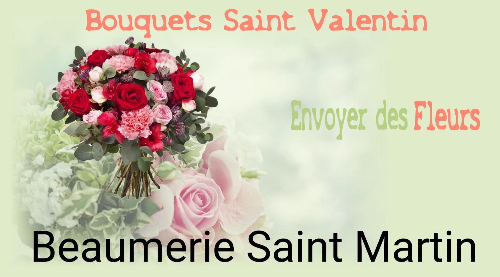 Roses de Saint-Valentin livrées à Beaumerie-Saint-Martin